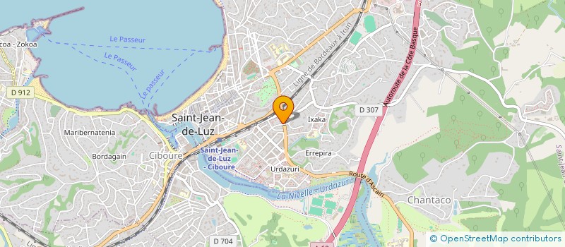 localisation de l'entreprise OGEC STE MARIE D URQUIJO à SAINT-JEAN-DE-LUZ