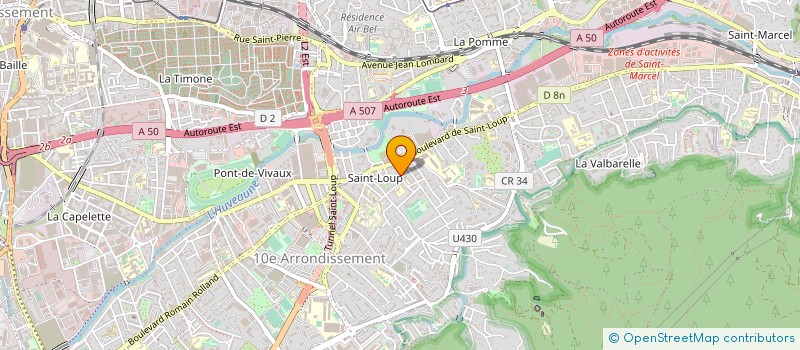 localisation de l'entreprise OGEC STE MARIE DE ST LOUP à MARSEILLE