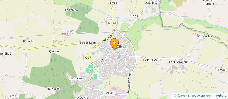 localisation de l'entreprise OGEC STE THERESE à SULNIAC
