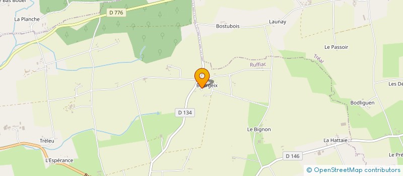 localisation de l'entreprise OGEC STE THERESE  SAINT-MARCEL