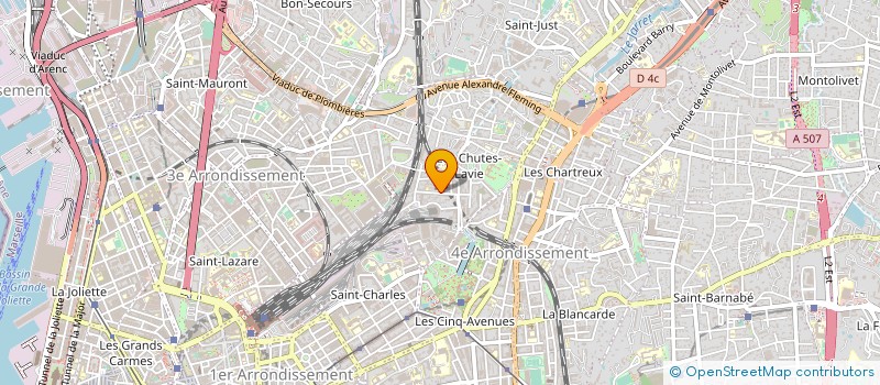 localisation de l'entreprise OGEC STE THERESE D'AVILA à MARSEILLE