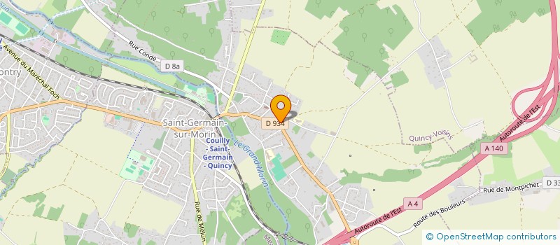 localisation de l'entreprise OGEC STE THERESE DE COUILLY à COUILLY-PONT-AUX-DAMES