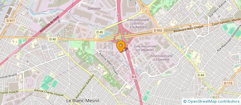 localisation de l'entreprise OGEE CONSULTANTS à AULNAY-SOUS-BOIS