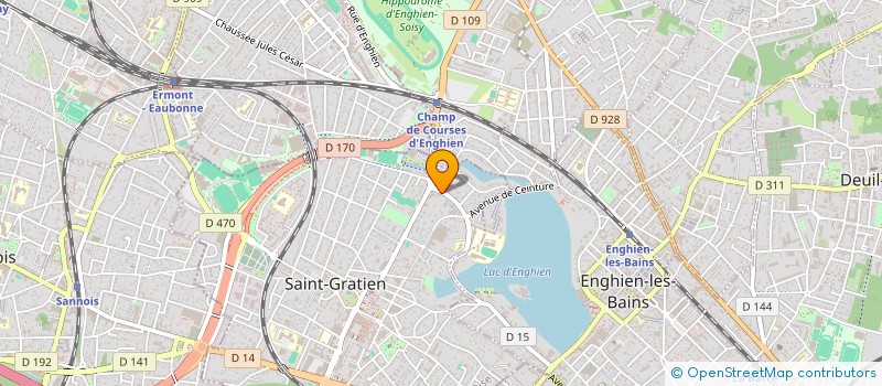 localisation de l'entreprise OGEFI SCI  SAINT-GRATIEN