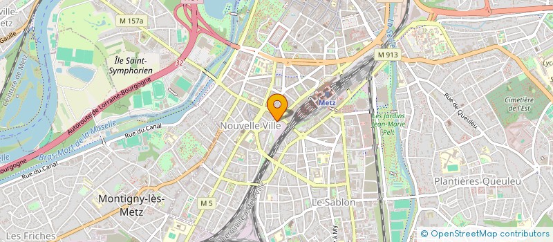 localisation de l'entreprise OGENIUS  METZ