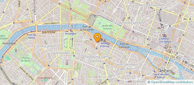 localisation de l'entreprise OGEPIC  PARIS