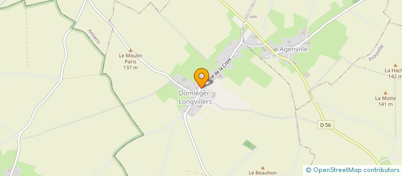 localisation de l'entreprise OGER  DOMLEGER-LONGVILLERS