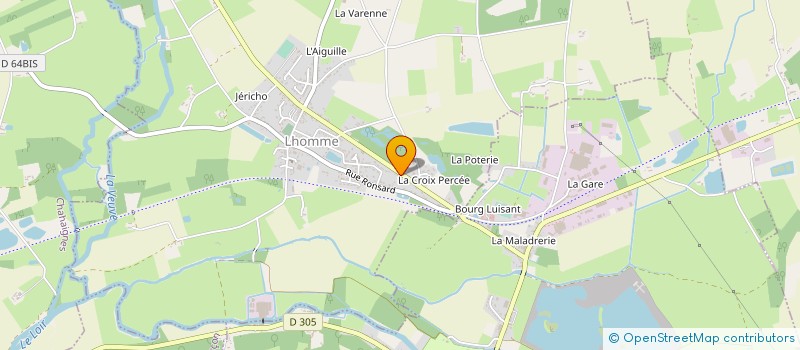 localisation de l'entreprise OGER à LOIR EN VALLEE