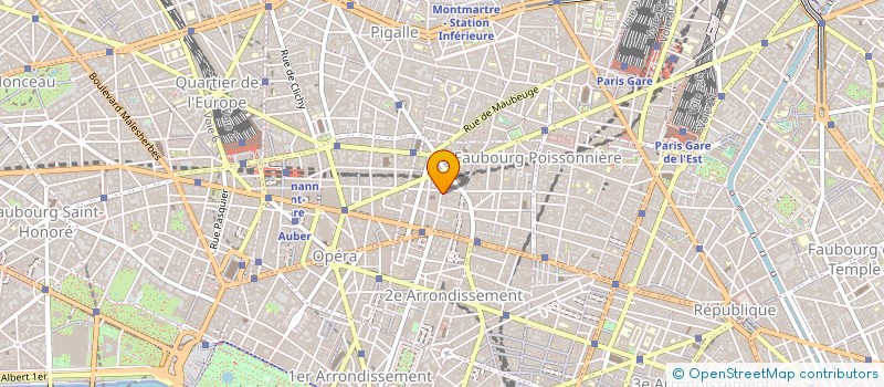 localisation de l'entreprise OGER & BLANCHET  PARIS