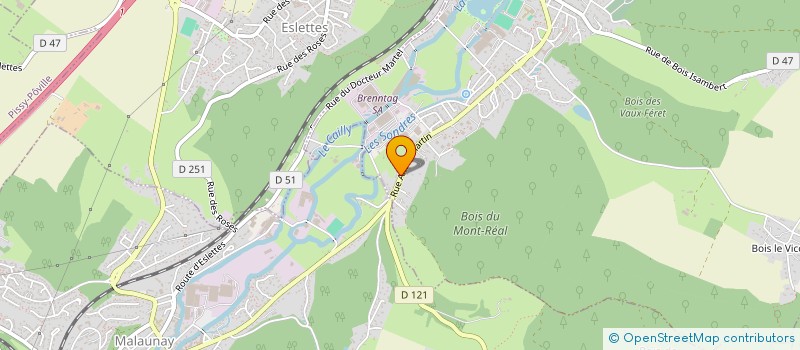 localisation de l'entreprise OGER C.E.T  MONTVILLE