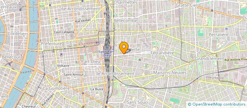 localisation de l'entreprise OGER GROUP INVESTISSEMENTS - O.G.I.  SAINT-CHAMOND