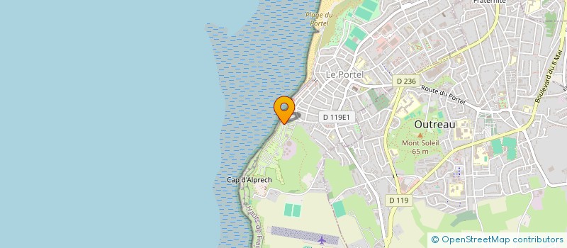 localisation de l'entreprise OGER INDIVISION  LE PORTEL