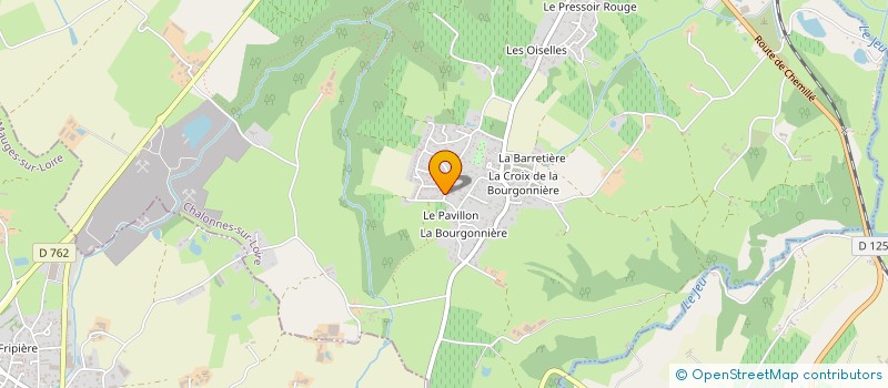 localisation de l'entreprise OGER JOSEPH ET HENRIETTE  MAUGES-SUR-LOIRE