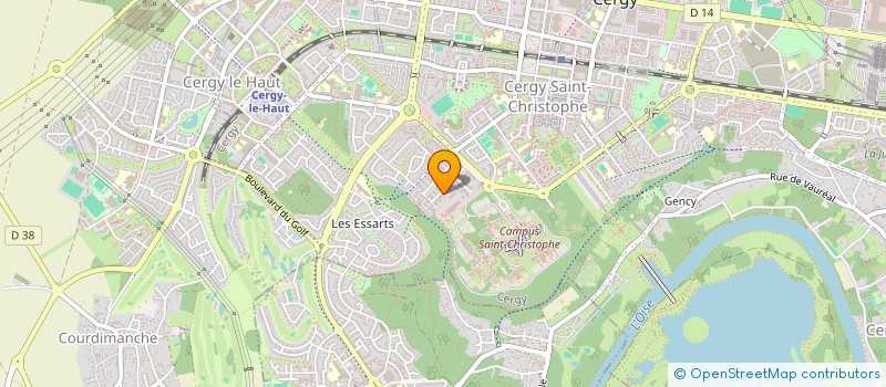 localisation de l'entreprise OGEX GROUP  CERGY