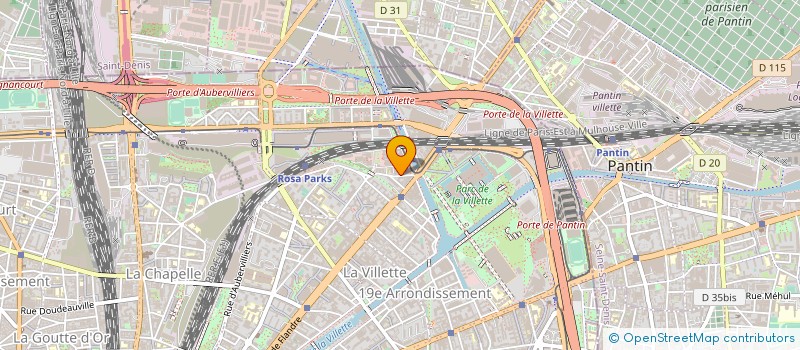 localisation de l'entreprise OGF à COURBEVOIE