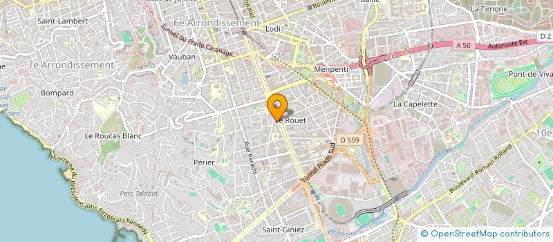 localisation de l'entreprise OGF à MARSEILLE