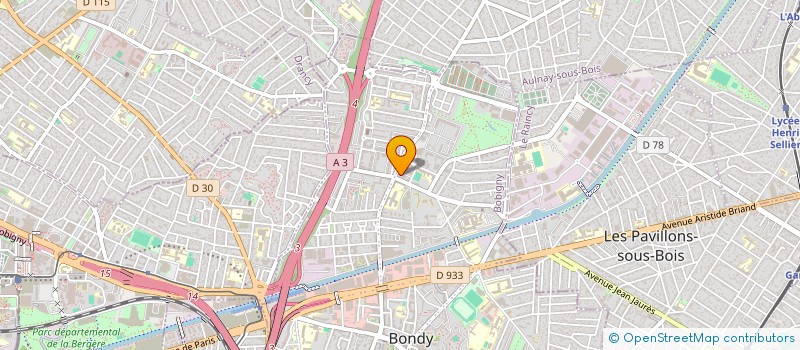 localisation de l'entreprise OGF BATIMENT à NOISY-LE-SEC