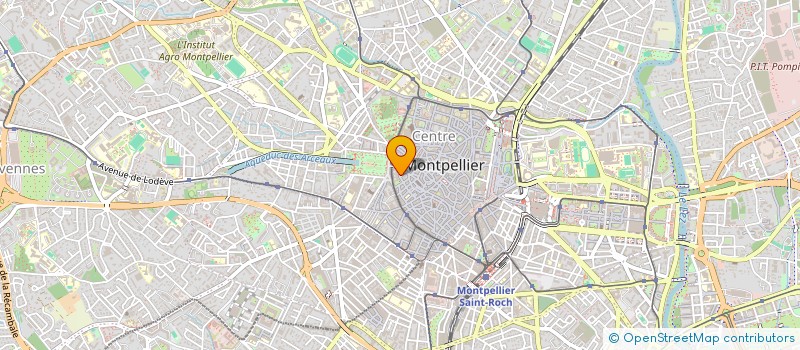 localisation de l'entreprise OGFI à MONTPELLIER