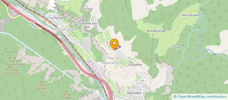 localisation de l'entreprise OGG  LA TOUR-EN-MAURIENNE