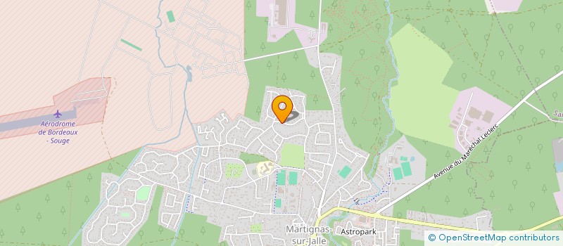 localisation de l'entreprise OGG EXPERTISE à MARTIGNAS-SUR-JALLE