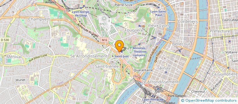 localisation de l'entreprise OGGI  VILLEURBANNE