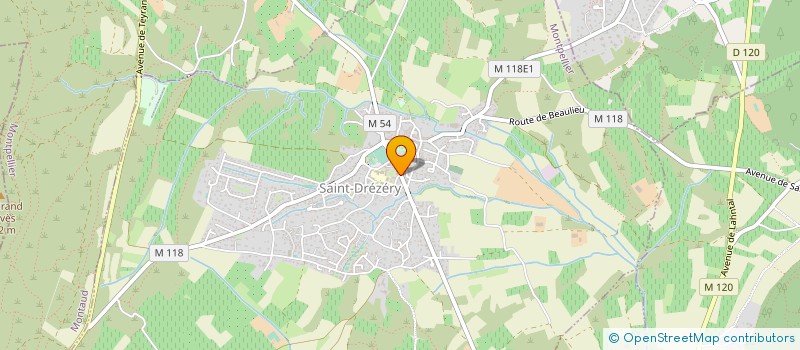 localisation de l'entreprise OGGIANO  SAINT-DREZERY