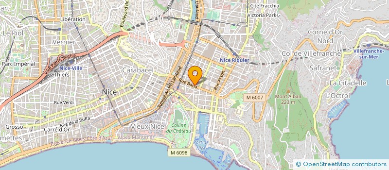 localisation de l'entreprise OGHJI à NICE