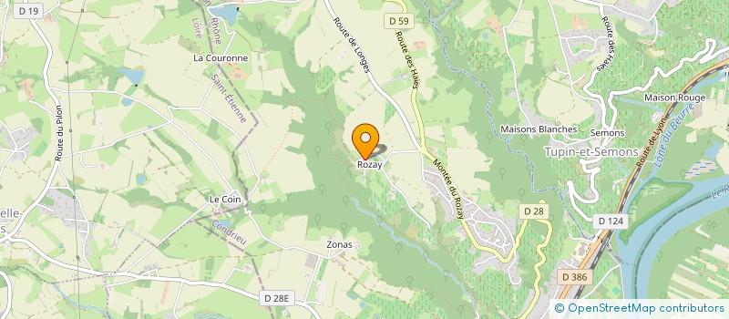 localisation de l'entreprise OGIER  CONDRIEU