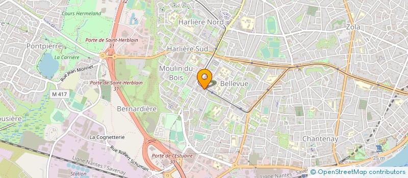 localisation de l'entreprise OGIM NANTES - SAINT NAZAIRE (ORGANISME DE GESTION INTERPLIE DE LA METROPOLE NANTES-ST NAZAIRE) à NANTES
