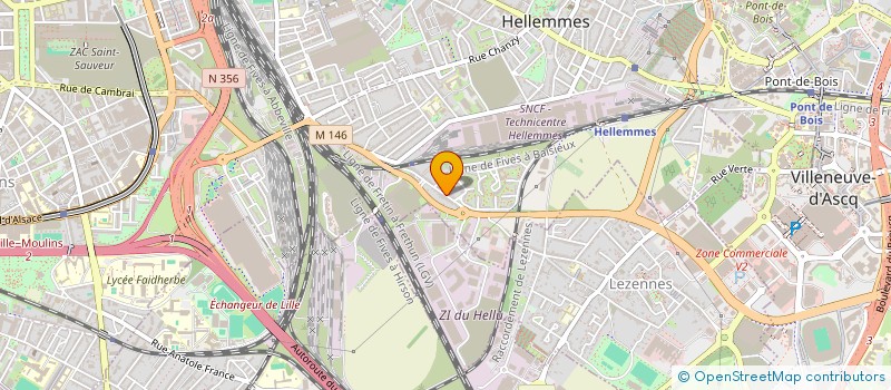 localisation de l'entreprise OGIP ORGANISATION à LILLE