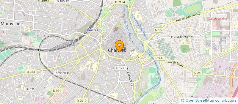 localisation de l'entreprise OGIVARTE à CHARTRES