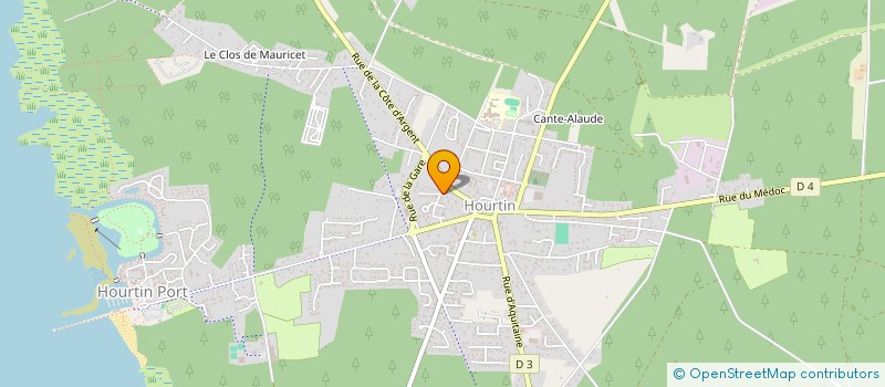 localisation de l'entreprise OGIZO EURL à HOURTIN