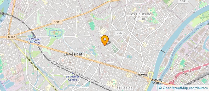 localisation de l'entreprise OGL SERVICES à CHATOU