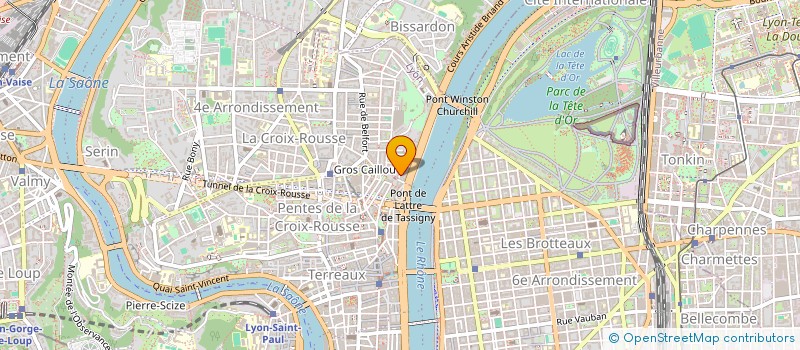 localisation de l'entreprise OGMA  LYON