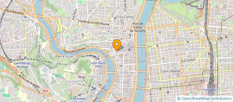 localisation de l'entreprise OGMA AVOCATS à LYON