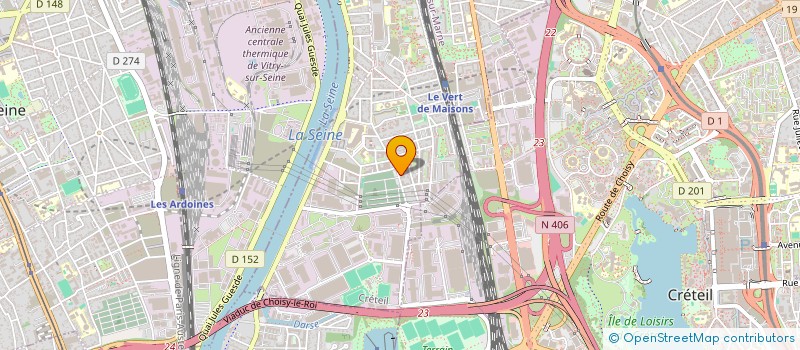 localisation de l'entreprise OGMALINK  ALFORTVILLE