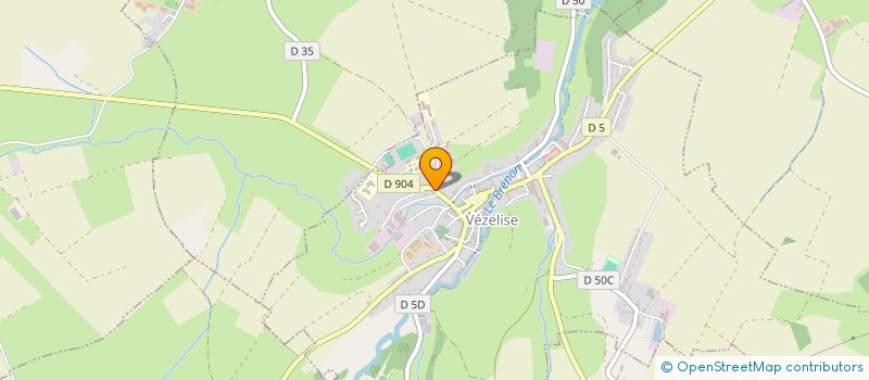 localisation de l'entreprise OGNEMONT  VEZELISE