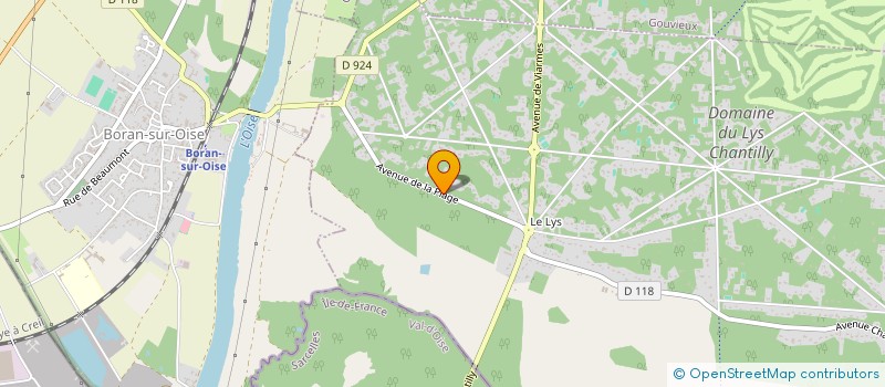 localisation de l'entreprise OGNOSYS  LAMORLAYE