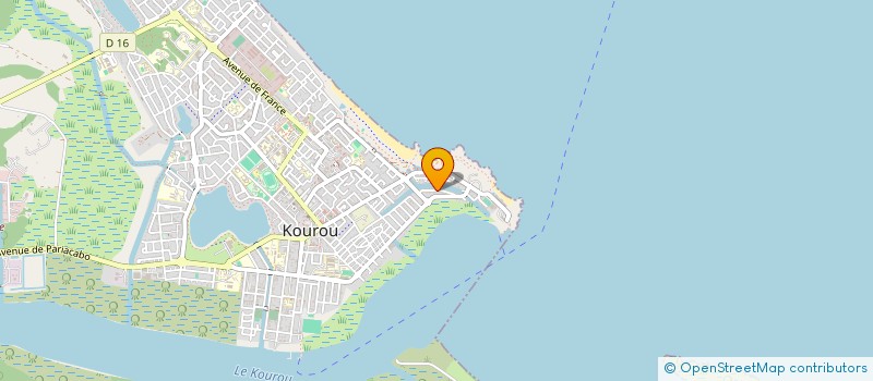 localisation de l'entreprise OGO à KOUROU