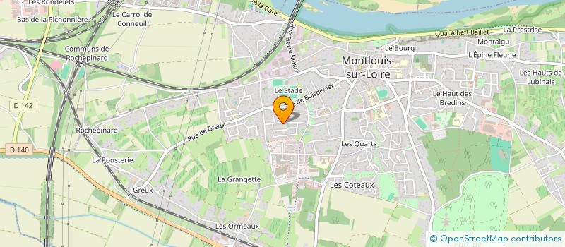 localisation de l'entreprise OGONE JASPER  MONTLOUIS-SUR-LOIRE