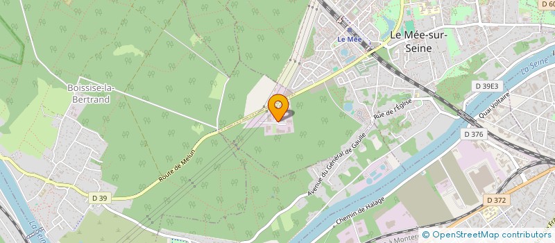 localisation de l'entreprise OGP - DISTRIB  LE MEE-SUR-SEINE