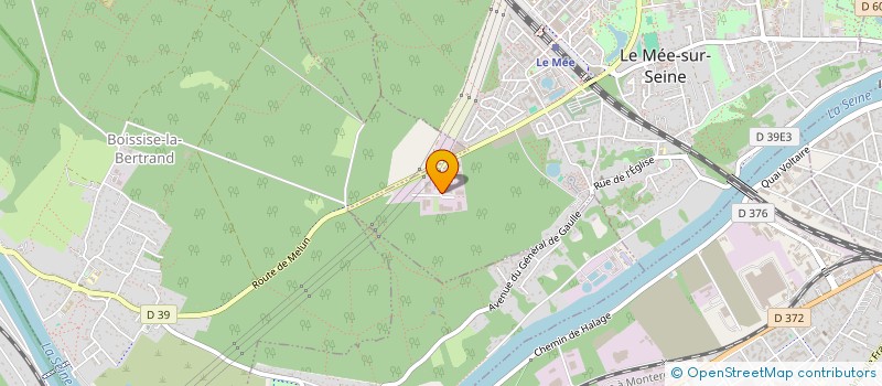 localisation de l'entreprise OGP GESTION  LE MEE-SUR-SEINE