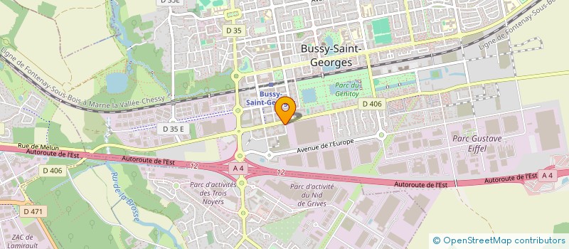 localisation de l'entreprise OGP PONTAULT  LE MEE-SUR-SEINE