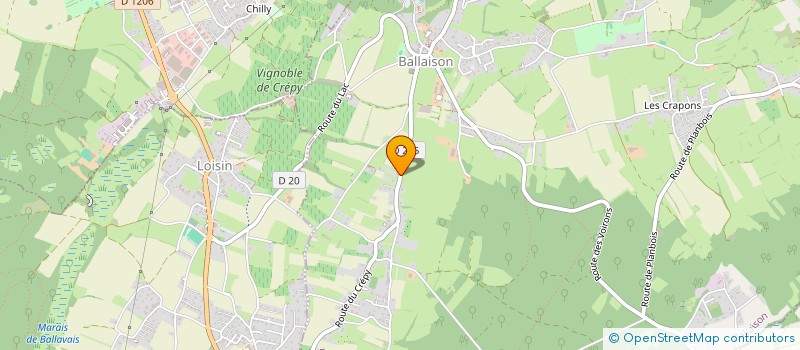 localisation de l'entreprise OGPLACE  BALLAISON