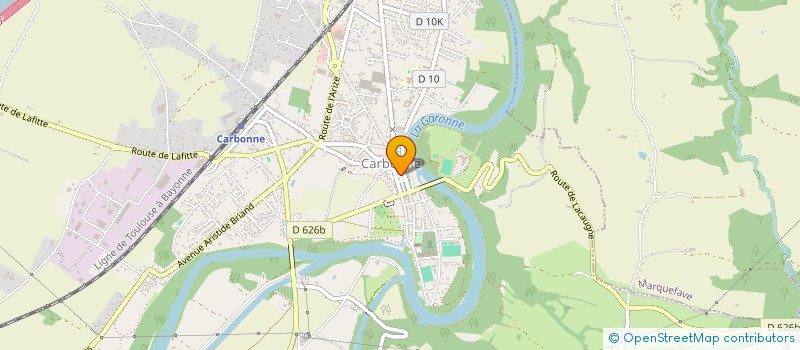 localisation de l'entreprise OGROMOUSSE  CARBONNE