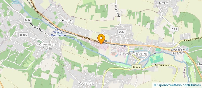 localisation de l'entreprise OGRYZLO CUMAN  CRECY-LA-CHAPELLE