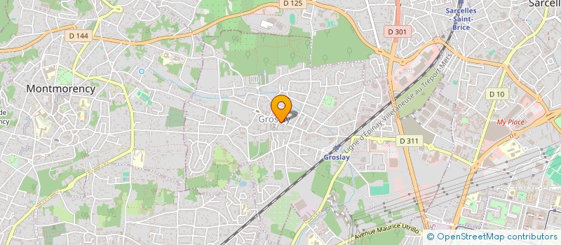 localisation de l'entreprise OGS à GROSLAY