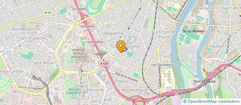 localisation de l'entreprise OGS FERMETURES à TOULOUSE