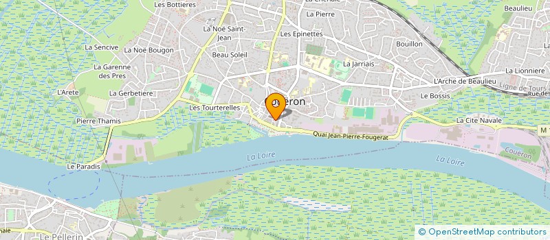 localisation de l'entreprise OGSA EXPORT à COUERON