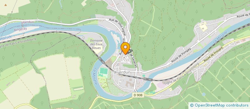 localisation de l'entreprise OGTK  LIVERDUN